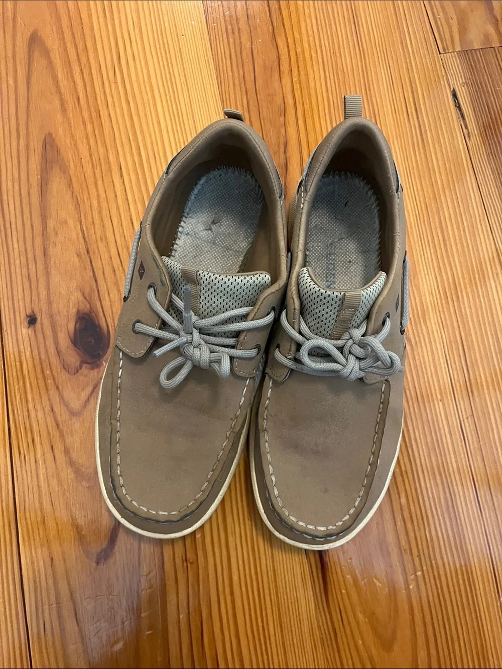 Sperry Youth Casual Boat Shoes in Brown